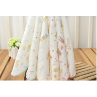 出口日本嬰兒四/六層高密度小棉紗巾  (一套3件)